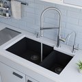 Alfi Brand ALFI brand AB2015 Brushed Gooseneck Sgl Hole Faucet AB2015